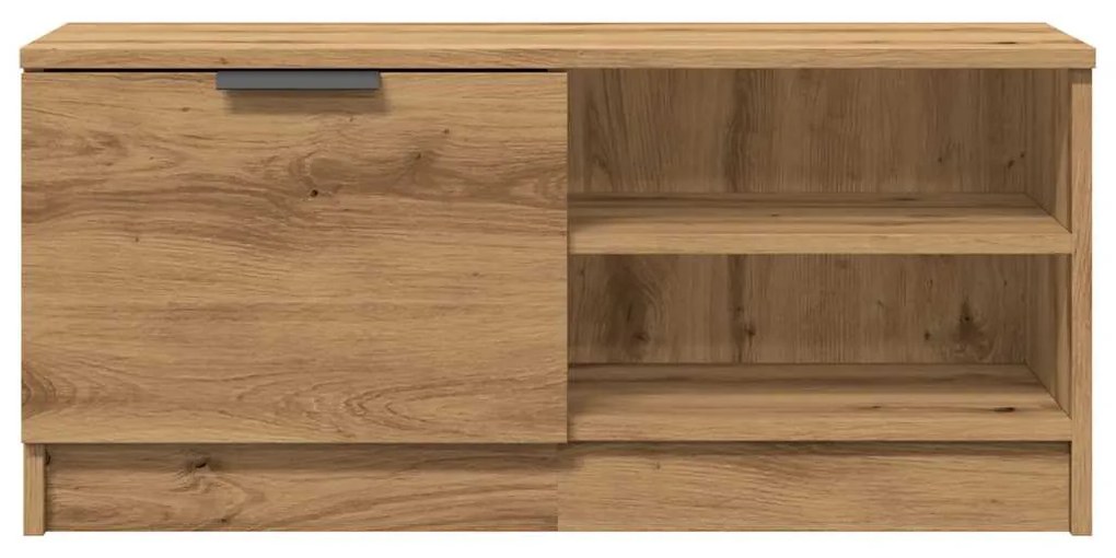 vidaXL Σετ ντουλάπι τηλεόρασης 2 τεμαχίων Artisan Oak 80x35x36,5 cm