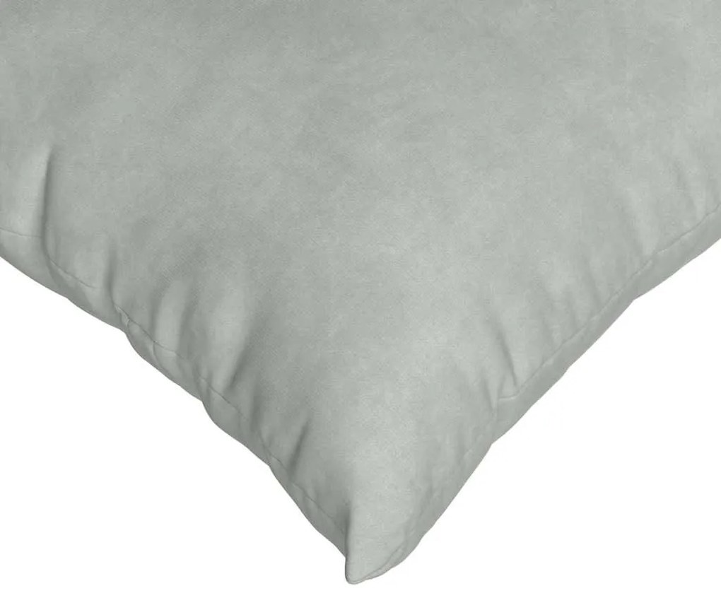 vidaXL Μαξιλάρι Καναπέ 2 pcs Ανοιχτό γκρι 60 x 40 cm