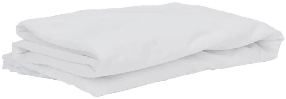 vidaXL Προστατευτικό στρώματος Λευκό 100x220 εκ. Αδιάβροχο