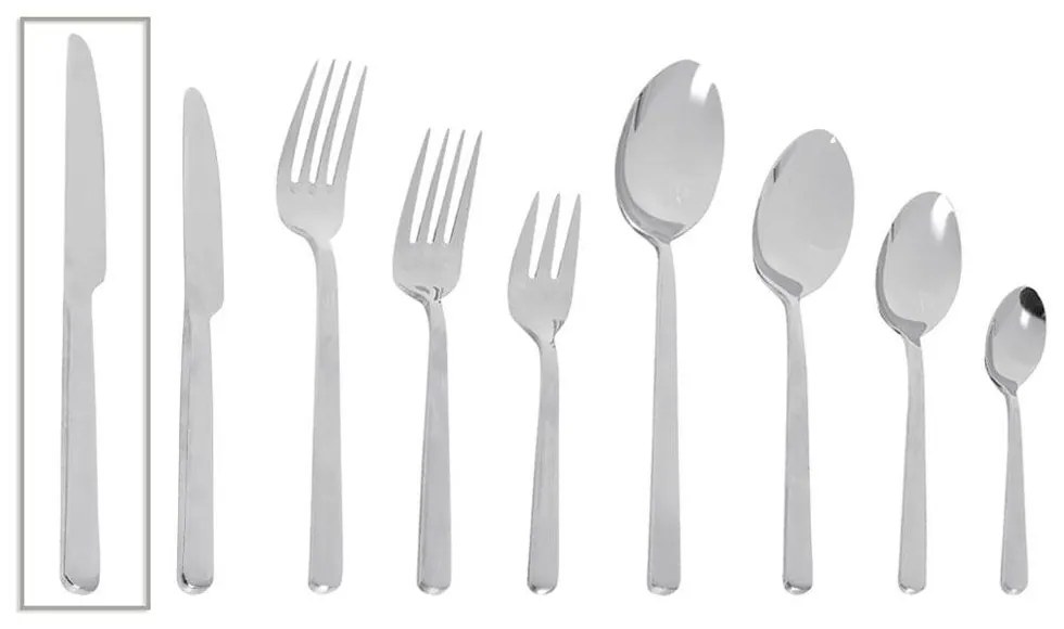 Μαχαίρι Φαγητού Fortune CUS301K12 22,5cm Silver Espiel Stainless Steel