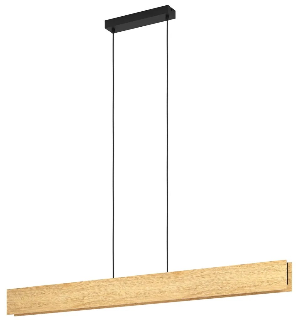 Φωτιστικό Κρεμαστό Eglo 900388 ANCHORENA-Z Καφέ (Brown)|Μαύρο Ματ (Black Mat) 2700K - 6500K