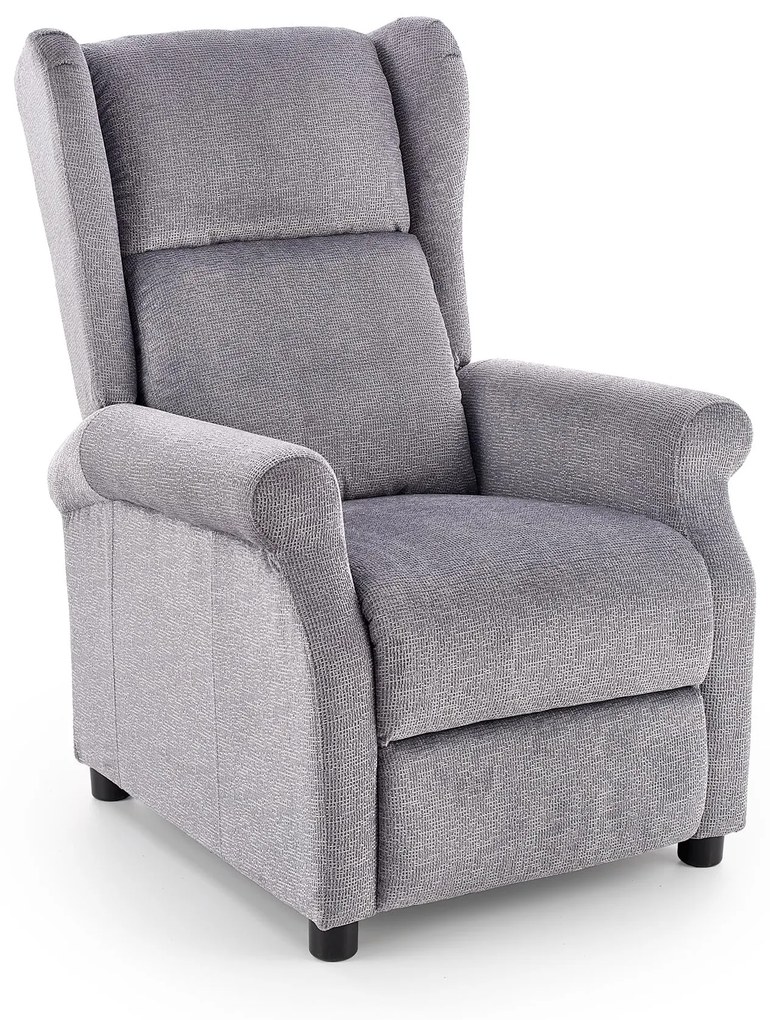 AGUSTIN recliner with massage function, color: grey DIOMMI V-CH-AGUSTIN_M-FOT-POPIELATY