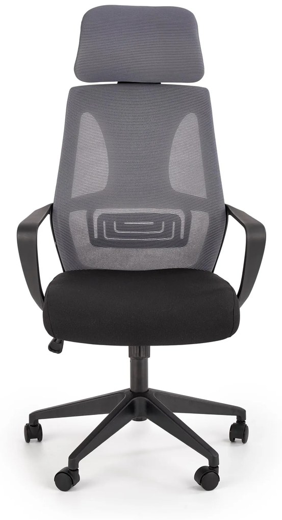 VALDEZ office chair, color: black / grey DIOMMI V-CH-VALDEZ-FOT-POPIEL