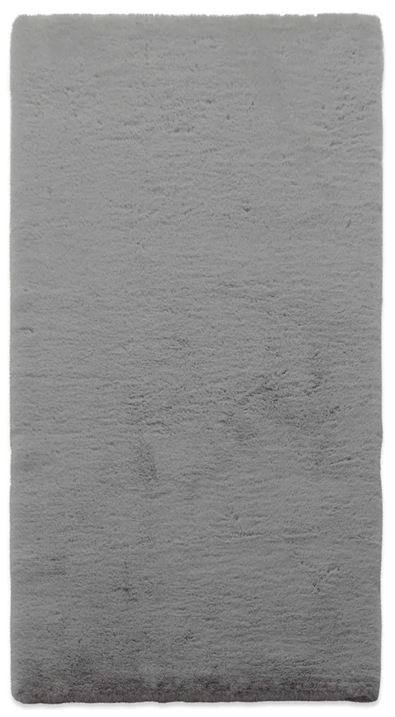 Γούνινο Χαλί Διαδρόμου (80x150) New Plan Puffy FC6 Light Grey
