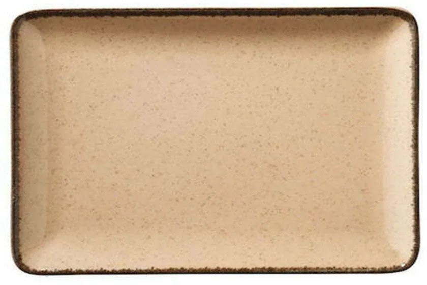 Πιατέλα Σερβιρίσματος KXOD44027 27x20cm Beige Oriana Ferelli® Πορσελάνη