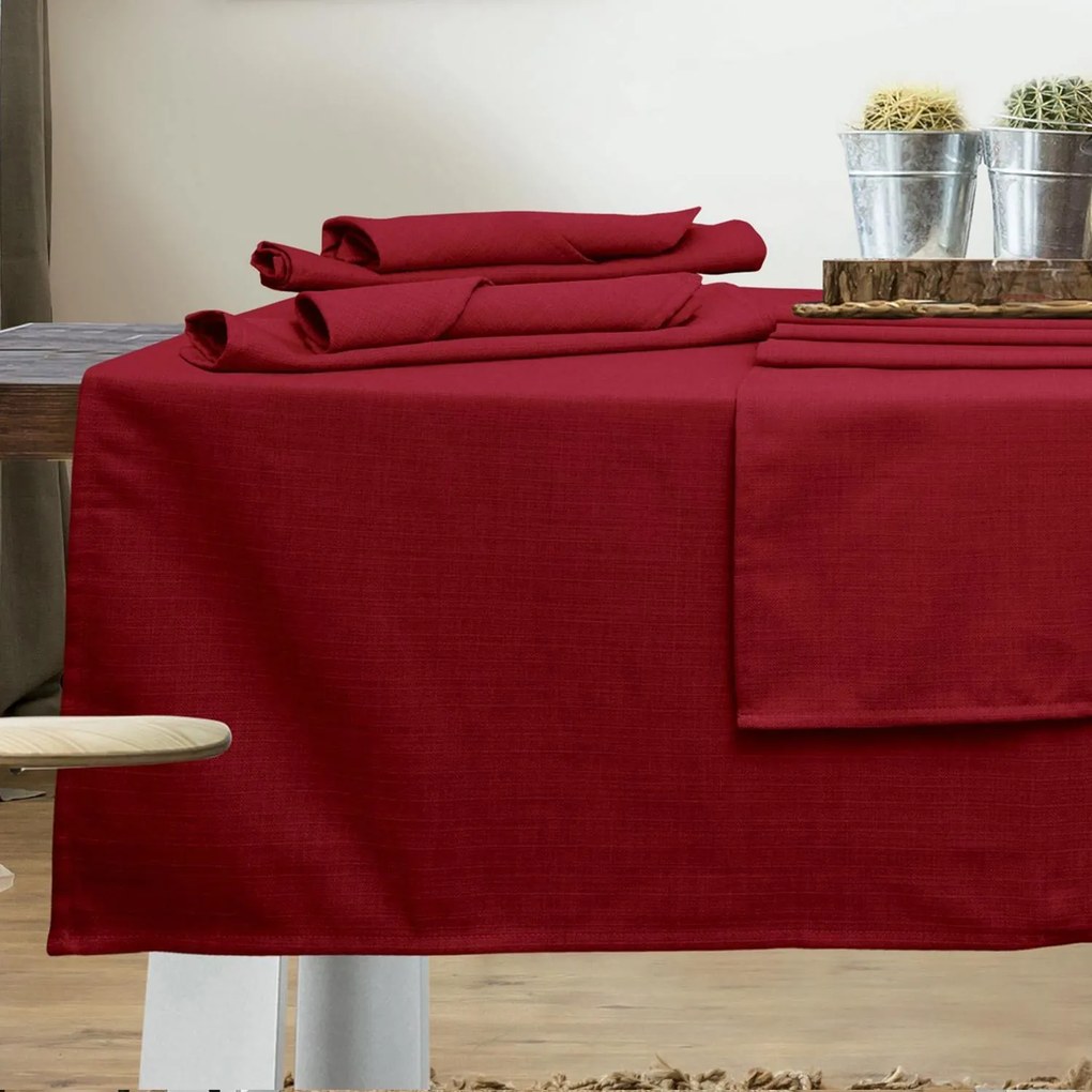 Πετσέτες Φαγητού Σετ Kitchen 545 Red 4τμχ Das Home 40x40cm Πολυέστερ