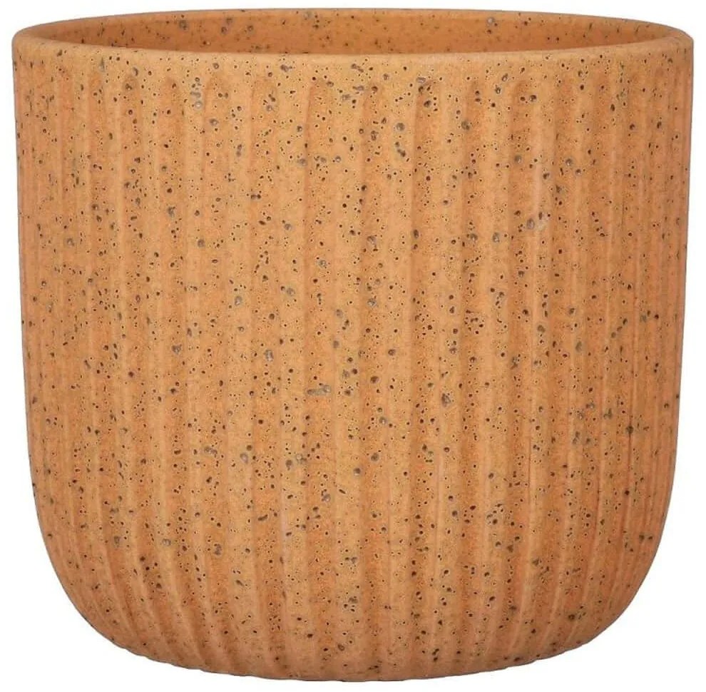 Κασπώ Dante 9480-8 24x24x22cm Orange Supergreens Πηλός