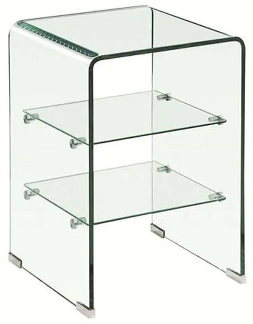 Ραφιέρα Glasser Clear ΕΜ729,1 Glass