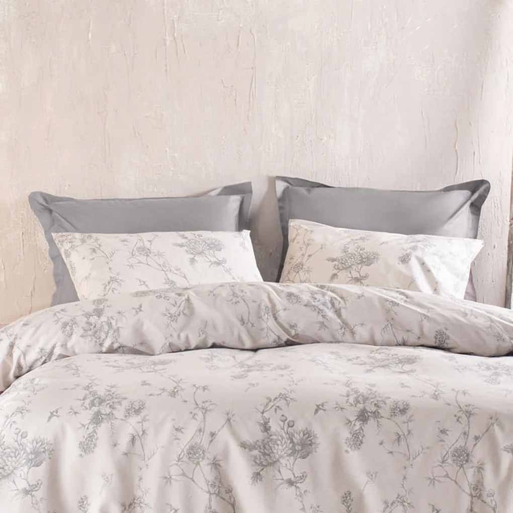 Ζεύγος Μαξιλαροθήκες (50x70) Rythmos Next Aurora Beige