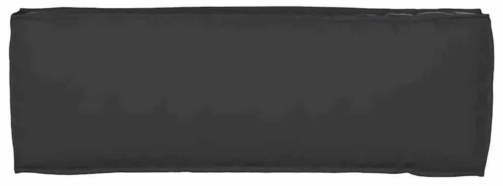 vidaXL Σετ Μαξιλαριών Πάγου 2 pcs Μαύρο 120 x 40 x 8 εκ Ύφασμα Oxford