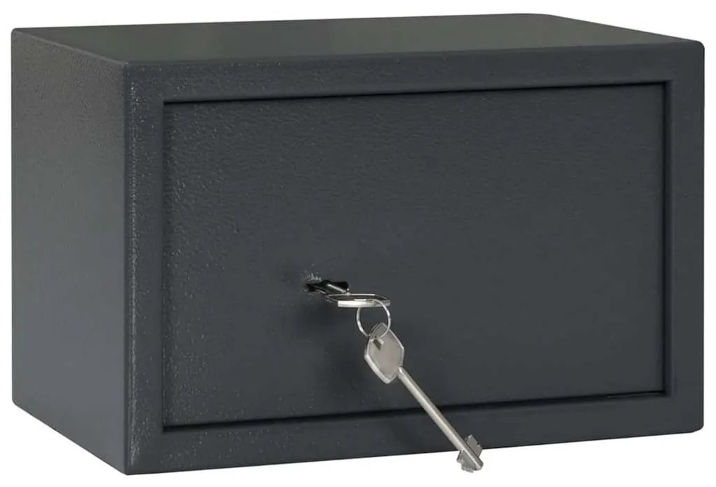 vidaXL Χρηματοκιβώτιο Σκοτεινό γκρίζο RAL7016 20 x 31 x 20 εκ Ατσάλι