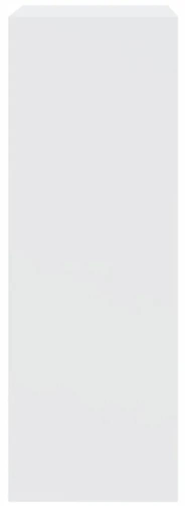 vidaXL Παπουτσοθήκη Λευκή 60x34x96,5 εκ. από Επεξεργασμένο Ξύλο