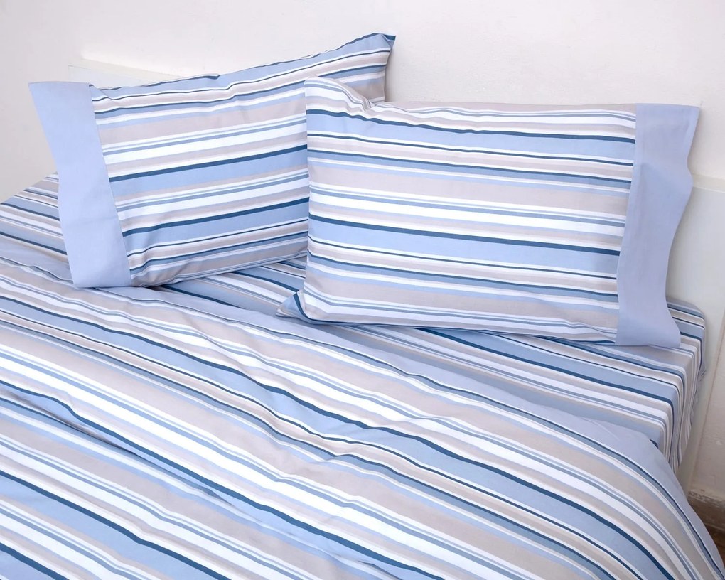 Σετ Παπλωματοθήκη Υπέρδιπλη 220x240 Border 3003