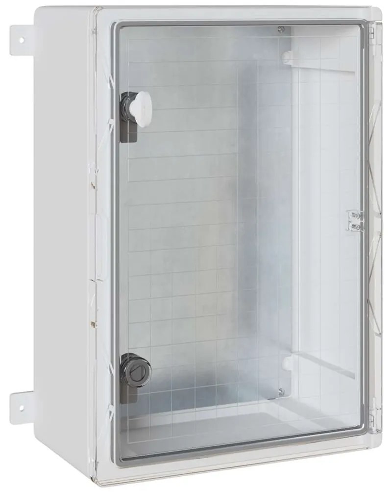 vidaXL Ντουλάπι Ελέγχου Γκρι 35 x 19.5 x 50 εκ. ΑΒΣ Πλαστικό