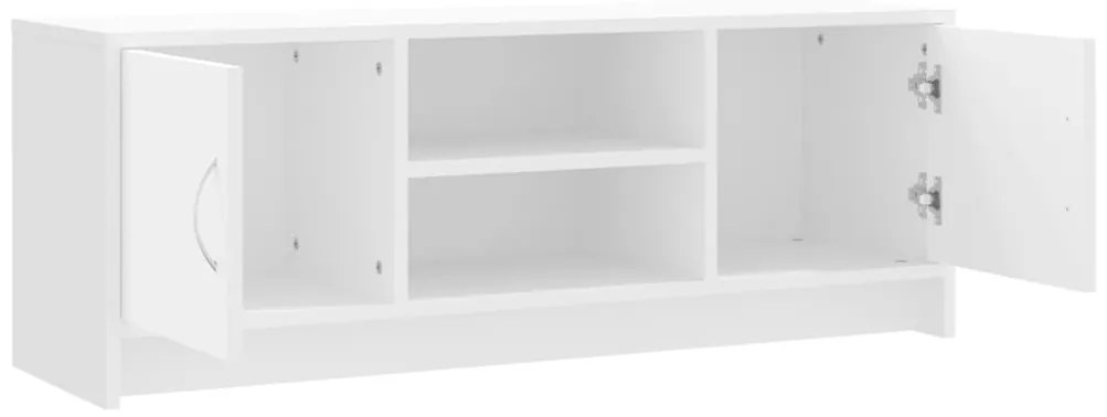 vidaXL Έπιπλο Τηλεόρασης Λευκό 102x30x37,5 εκ. από Επεξεργ. Ξύλο