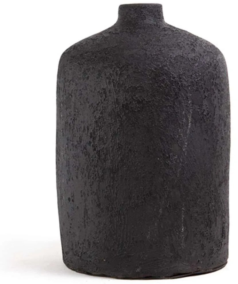 Βάζο Siso Ban 0630073 20x20x32cm Black Soulworks Ceramic
