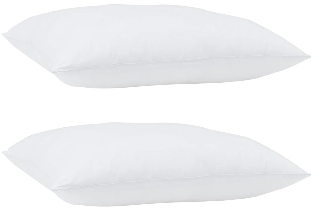 vidaXL Μαξιλάρια 2 pcs Λευκό 40 x 40 cm