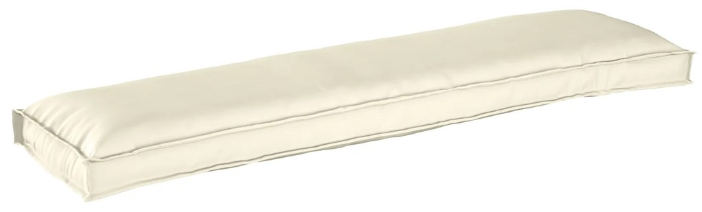vidaXL Μαξιλάρι Παλέτας για Παγκάκι Κρεμ 150x40x8 εκ. Υφασμα Oxford