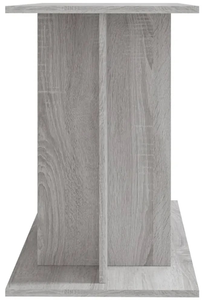 vidaXL Βάση Ενυδρείου Γκρι Sonoma 100x40x60 εκ. από Επεξεργασμένο Ξύλο