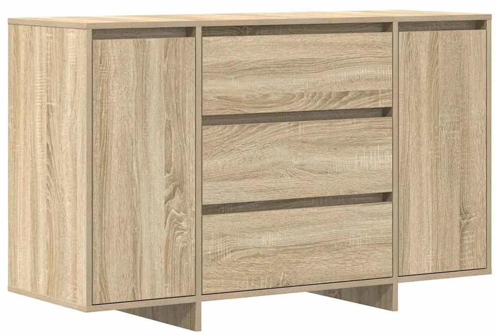 vidaXL Πλαϊνό γραφείο Δρύς Sonoma 120 x 41 x 75 εκ. Επεξεργασμένο ξύλο