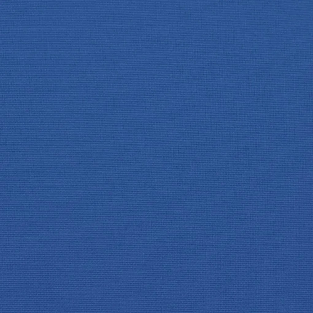 vidaXL Μαξιλάρι Πάγκου Κήπου Μπλε Ρουά 120x50x3 εκ. Ύφασμα Oxford