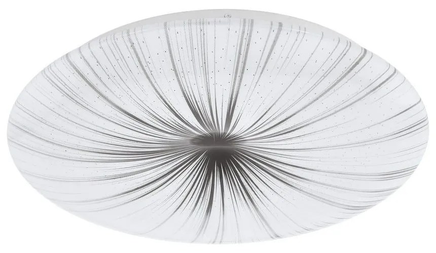 Φωτιστικό Οροφής Πλαφονιέρα Led Nieves 98325 White-Silver Eglo Metal, Plastic