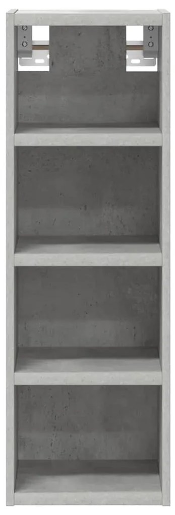 vidaXL κρεμαστό ντουλάπι Riga μπετόν γκρι 20x29,5x60 cm