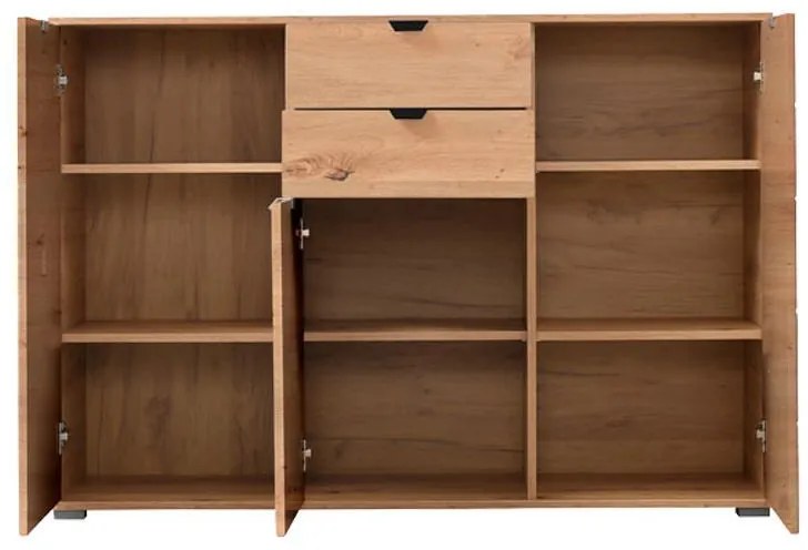 Κομότα - Μπουφές Duero 3K2F Artisan Oak 135x40x95 εκ. 135x40x95 εκ.