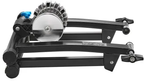 VEVOR Bike Trainer, 660.4-736.6 mm & 700C Wheels, Foldable Fluid Bicycle Stationary Trainer Stand for Indoor Exercise Riding with Quick Release Skewer & Front Wheel Riser Block, Fits Road Bikes, Black