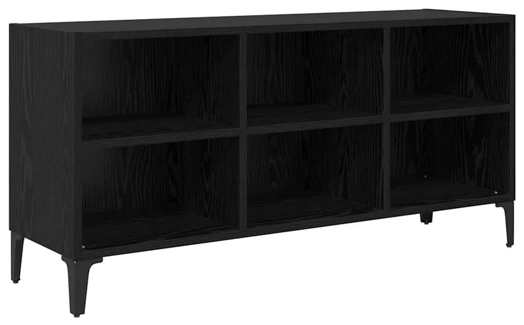 vidaXL Ντουλάπι TV Μαύρο 69.5 x 30 x 50 εκ. Επεξεργασμένο ξύλο