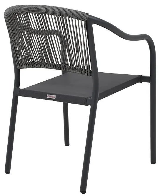 Καρέκλα Dakar Fylliana Γκρί 57x63x80 εκ. 57x63x80 εκ.