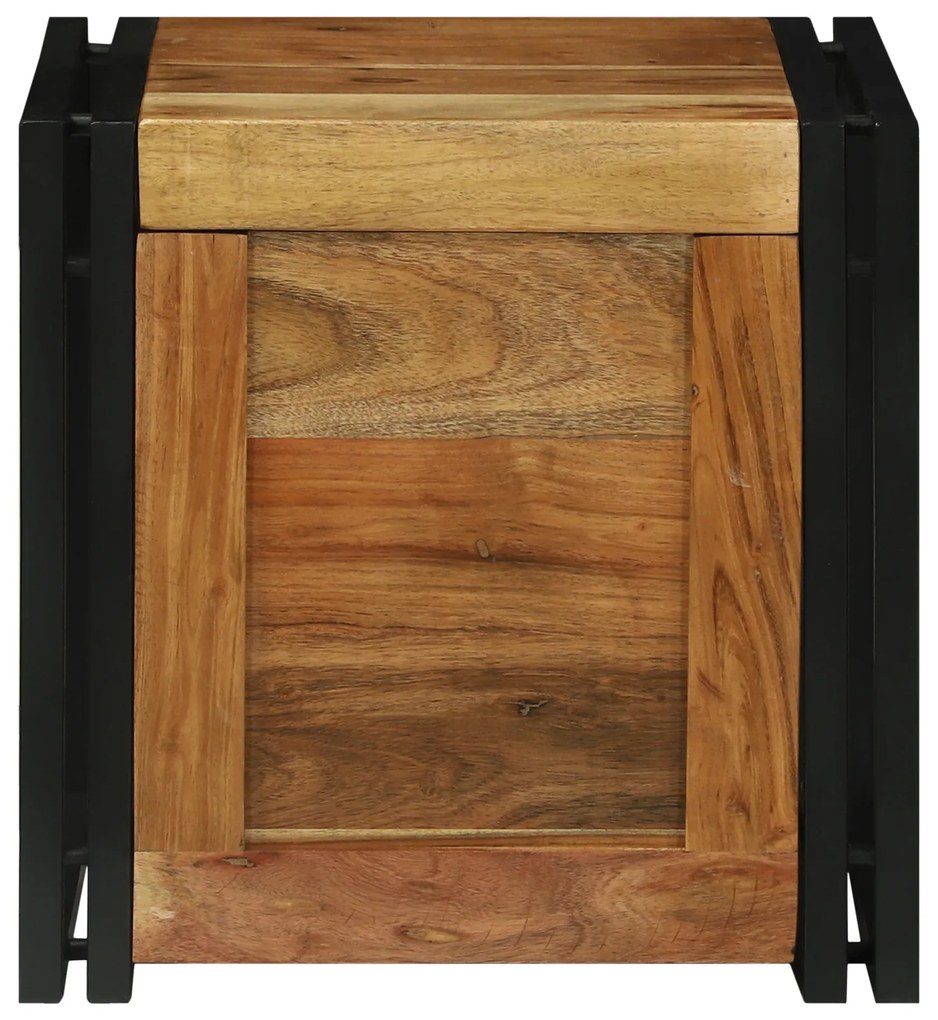 vidaXL Αποθηκευτικές Κάσες Καστανό 40 x 40 x 40 cm Μασίφ ξύλο ακακίας