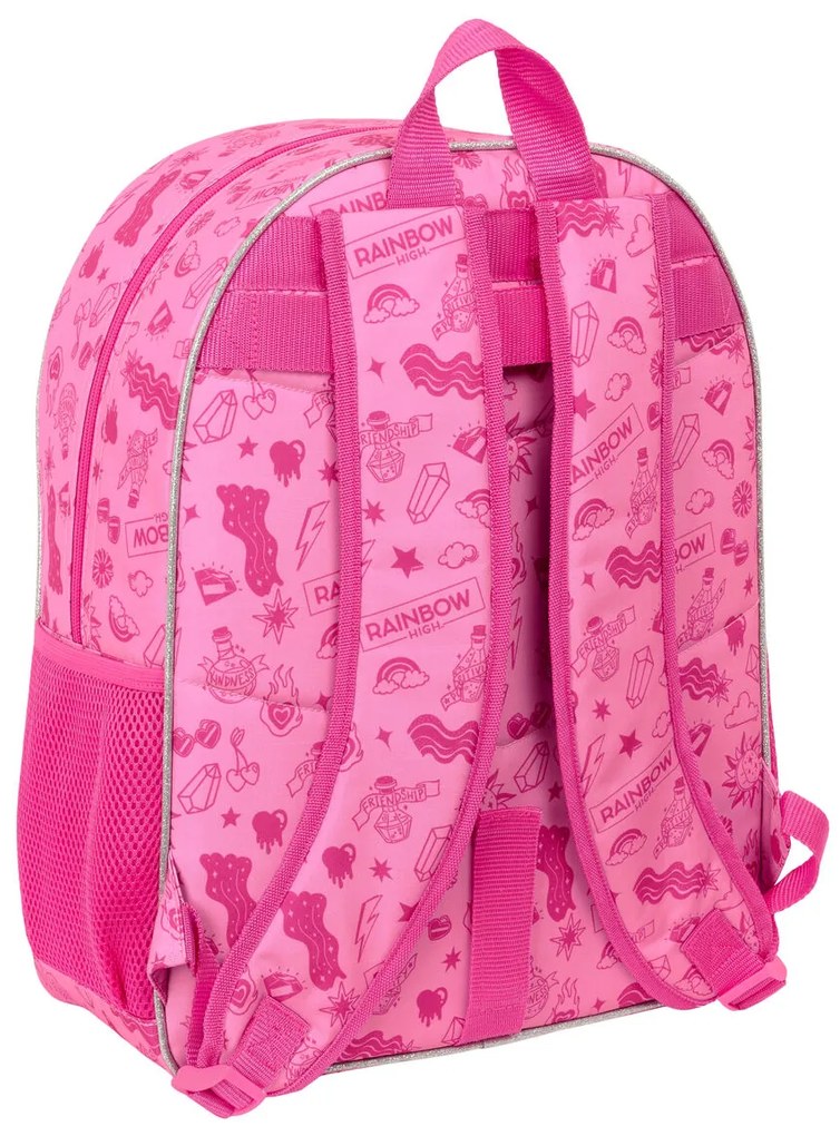 Σχολική Τσάντα Rainbow High Shine Πολύχρωμο 33 x 42 x 14 cm