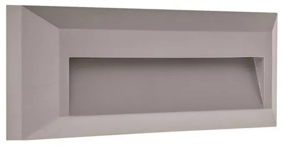 Απλίκα LED Εξωτερικού Χώρου Eurolamp 145-52056 Grey