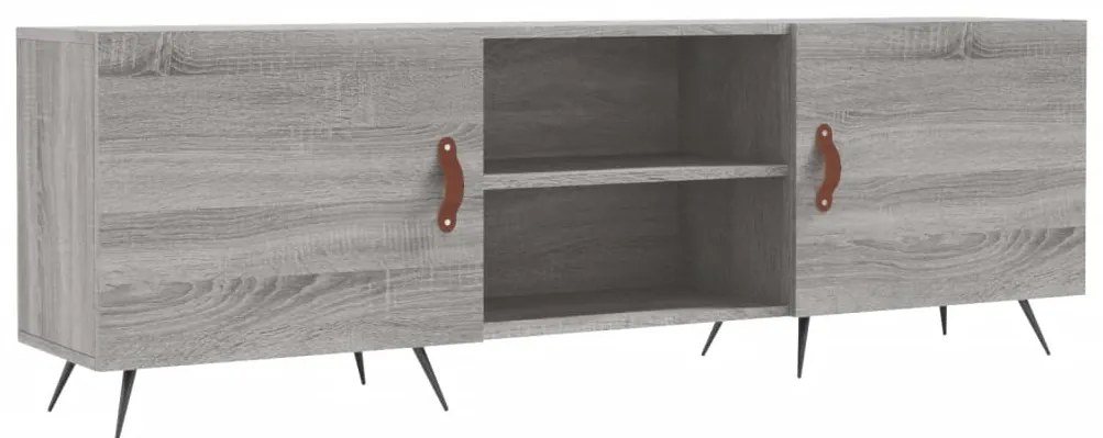 vidaXL Έπιπλο Τηλεόρασης Γκρι Sonoma 150x30x50 εκ. από Επεξεργ. Ξύλο