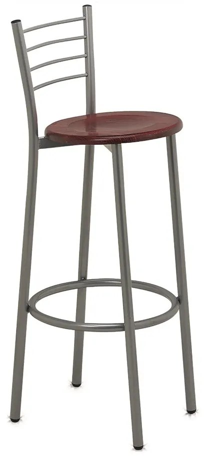 Σκαμπό Μπαρ Ketty/S-W 02-01-160 Grey-Brown