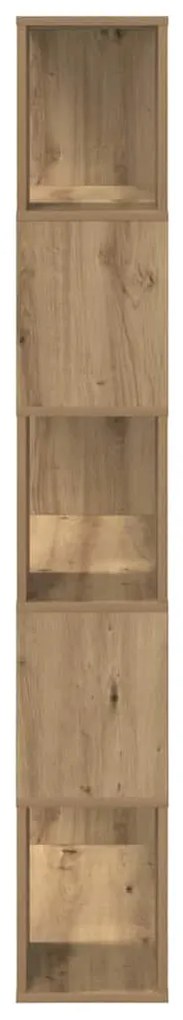 vidaXL Κέντρο ψυχαγωγίας Καφέ 80 x 24 x 155 εκ Επεξεργασμένο ξύλο