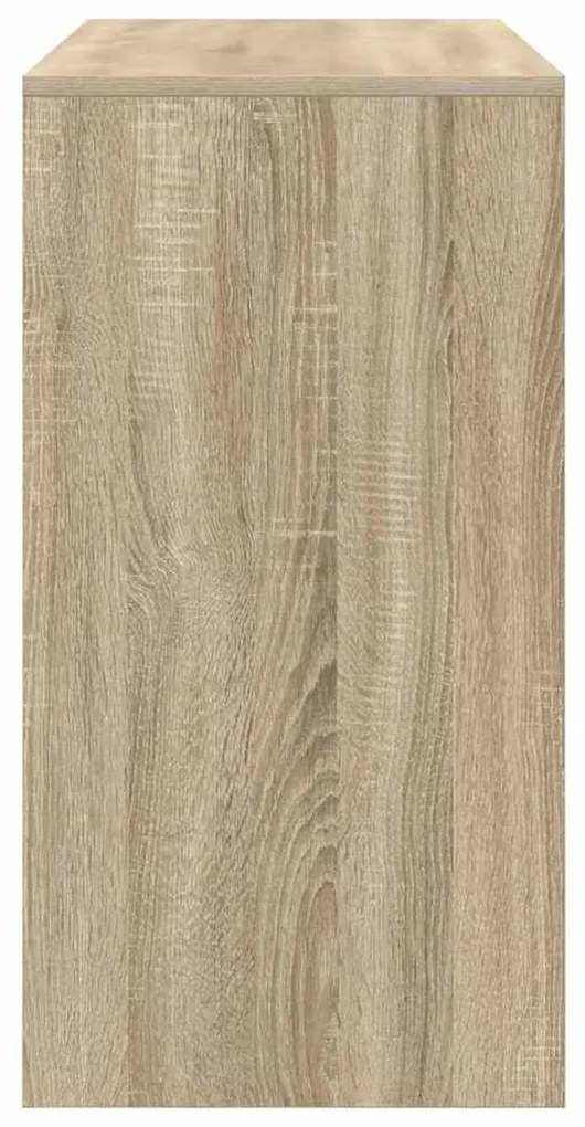 vidaXL Γραφείο Sonoma Δρυς 100 x 40 x 76 εκ. Επεξεργασμένο ξύλο