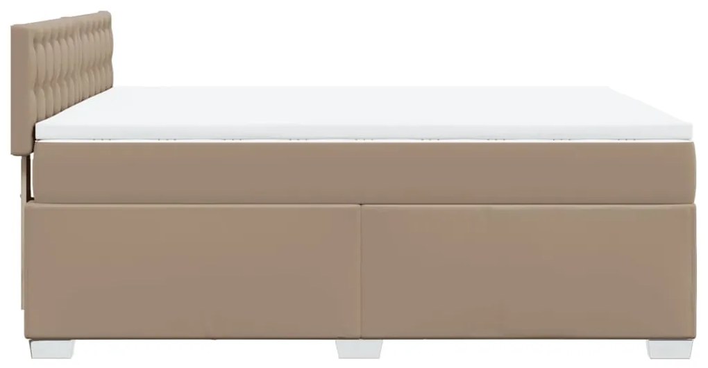 ΚΡΕΒΑΤΙ BOXSPRING ΜΕ ΣΤΡΩΜΑ ΚΑΠΟΥΤΣΙΝΟ 140X200ΕΚ.ΑΠΟ ΣΥΝΘ.ΔΕΡΜΑ 3288427