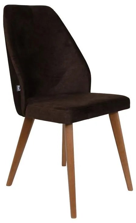 Καρέκλα τραπεζαρίας New Melanie Fylliana Ύφασμα Καφέ 46x48x93 εκ. 2αδα 46x48x93 εκ.