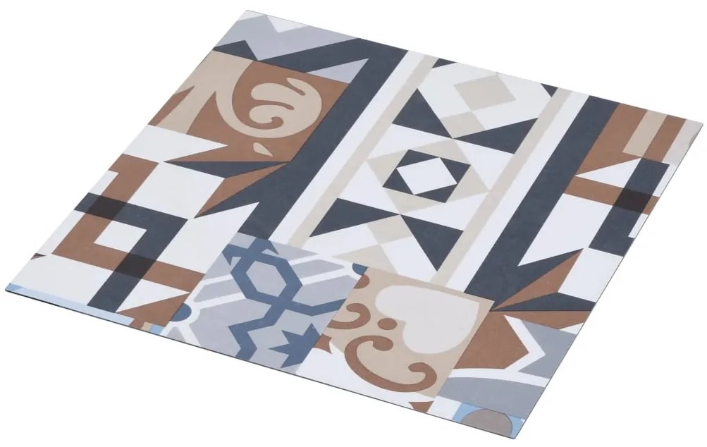 vidaXL Δάπεδο Αυτοκόλλητο Χρώμα Mono Pattern 5,11 μ² από PVC