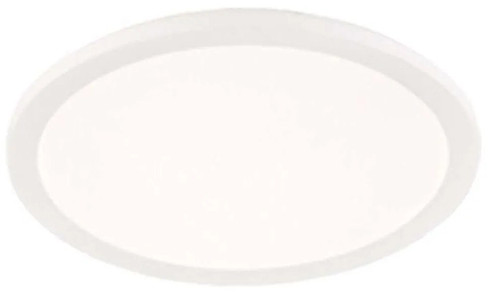 Φωτιστικό Οροφής - Πλαφονιέρα Camillus R62922401 24W Led Φ40cm 3cm White RL Lighting Plastic