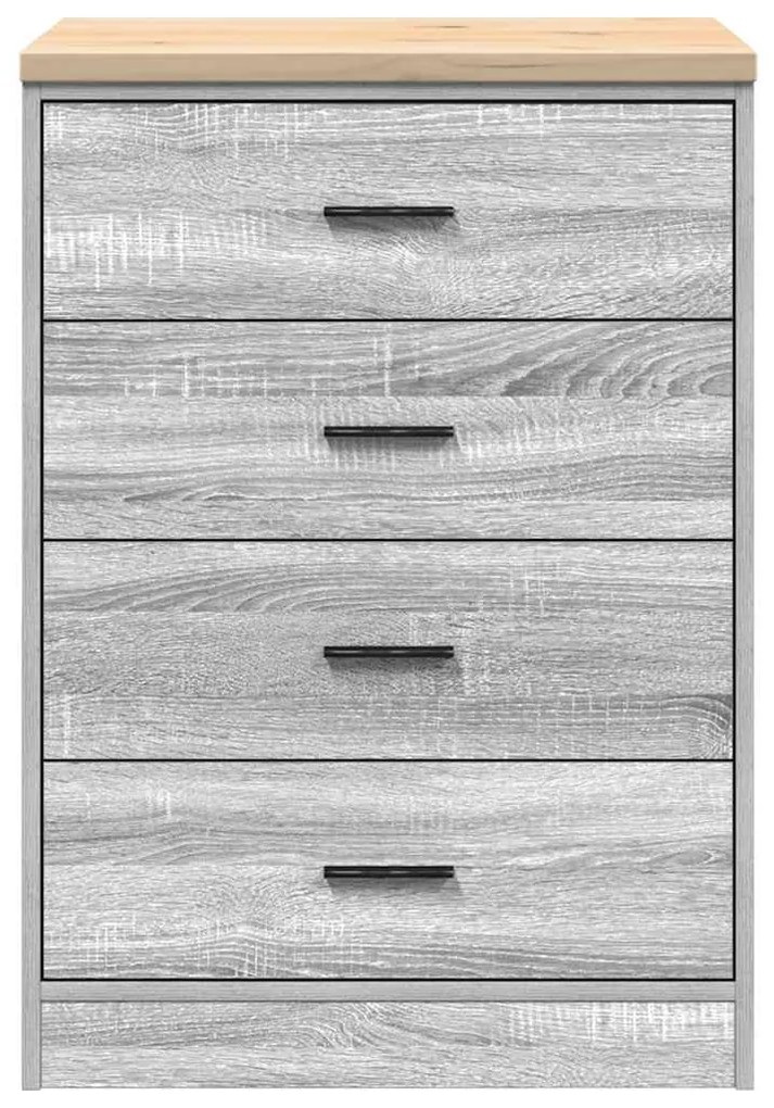 vidaXL ντουλάπι αποθήκευσης γκαράζ 60x51x85 εκ μασίφ ξύλο πεύκο