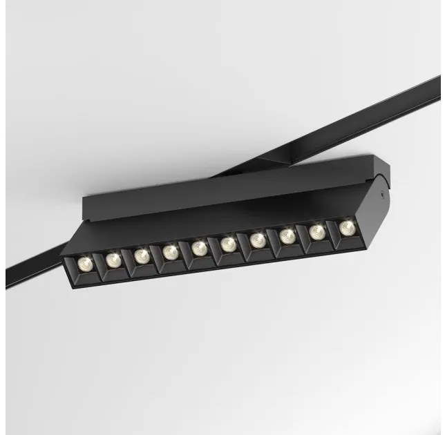 Γραμμικό Φωτιστικό Μαγνητικής Ράγας S35 LED 20W Μαύρο 3000K Κινητό Points Rot TR015-2-20W3K-B Maytoni TR015-2-20W3K-B
