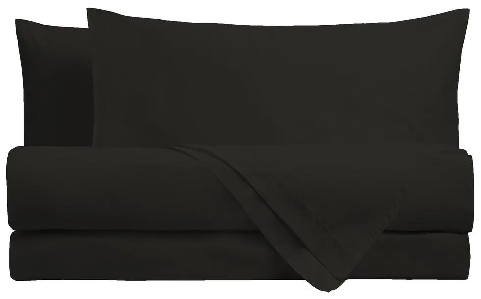 Amo la Casa Σετ Σεντόνια King Size Percale με Λάστιχο 240Χ290 & 170Χ200 & 50Χ80/2 cm