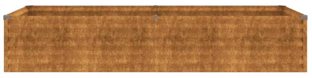 vidaXL Ζαρντινιέρα 194 x 50 x 36 εκ. από Ατσάλι Σκληρυθέν στον Αέρα