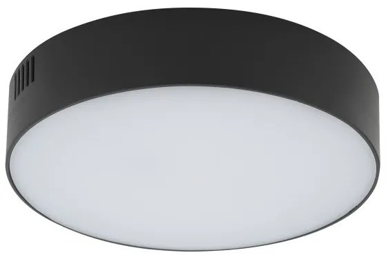 Φωτιστικό Οροφής Πάνελ LED 25W Μαύρο-Λευκό 3000Κ Lid Round 10407 Nowodvorski 10407 Μαύρο-Λευκό