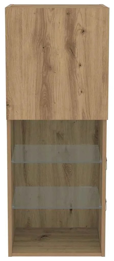 vidaXL Ντουλάπι TV artisan δρυς 40.5 x 30 x 102 εκ. Επεξεργασμένο ξύλο