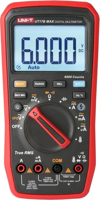 Ψηφιακό πολύμετρο Uni-T True RMS UT17B MAX