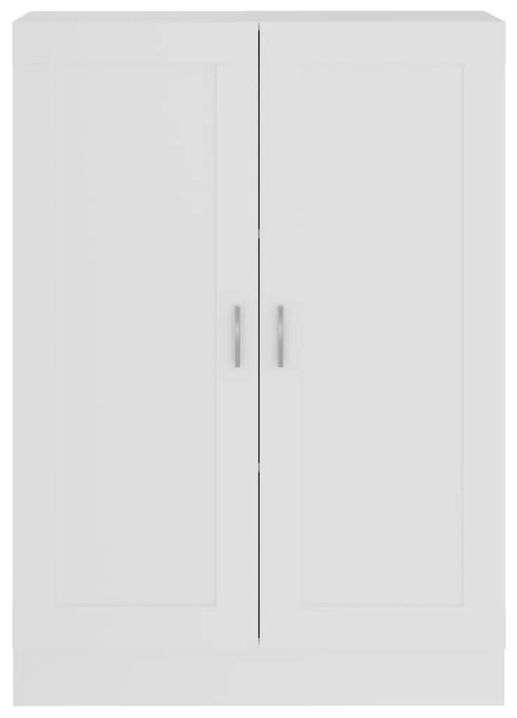 Βιβλιοθήκη Λευκή 82,5 x 30,5 x 115 εκ. Επεξ. Ξύλο - Λευκό